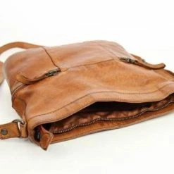 Top 10 🔥 Bear Design Medium Schoudertas / Crossbody Tas Dames - Leer - Cow Lavato - Cognac 😉 -Tassen-Dames Winkel 550x382