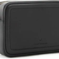 Gloednieuw 🔔 Violet Hamden Essential Bag Dames Crossbody Tas Leer - Zwart 💯 -Tassen-Dames Winkel 550x388 3