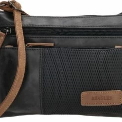 Coupon 👍 Beagles Brunete Schoudertas - Zwart 🔥