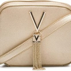Kopen ⌛ Valentino Bags Divina Dames Crossbodytas - Goud 😀
