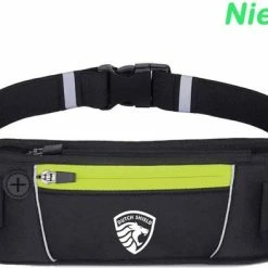 Goedkoopste ⌛ Dutch Shield SLIMLINE HARDLOOPTASJE - FITNESS HEUPTASJE LICHTGEWICHT HARDLOOP TAS SMARTPHONE ACCESSOIRES ⭐