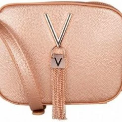 Beste Verkoop ⌛ Valentino Bags Divina Oro Rosa Crossbody - Roze ❤️ -Tassen-Dames Winkel 550x395 11