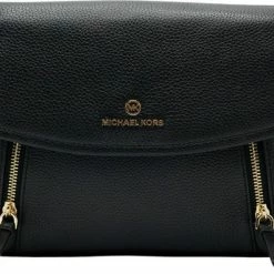 Uitgang 👏 Michael Kors Brooklyn Dames Handtas - Zwart 😍