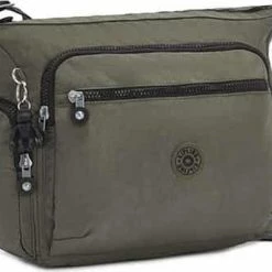 Uitgang 🥰 Kipling Gabbie Dames Crossbodytas - Green Moss 💯 -Tassen-Dames Winkel 550x396 6
