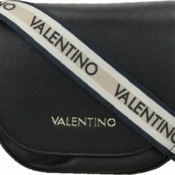 Kopen 🔥 Valentino Bags Valentino Kleine Schoudertas / Crossbody Tas Dames - Cous - Gestreept - Zwart 😀
