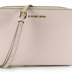 Beste Verkoop 🌟 Michael Kors Jet Set Large Dames Crossbodytas - Roze ✔️ -Tassen-Dames Winkel 550x399 1