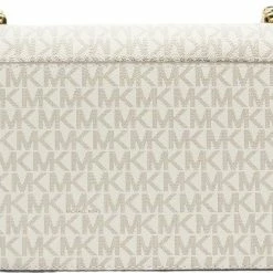 Goedkoop ⭐ Michael Kors Heather Dames Crossbodytas - Bruin/Vanilla 💯 -Tassen-Dames Winkel 550x400 5