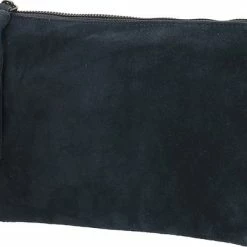 Beste recensies van ✨ Charm London Brixton Suede Leren Clutch / Avondtasje - Blauw 🔥 -Tassen-Dames Winkel 550x403