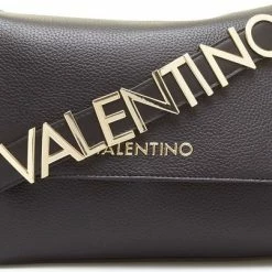 Beste Verkoop 😍 Valentino Bags Schoudertas Flap Alexia Satchel Black 🎉