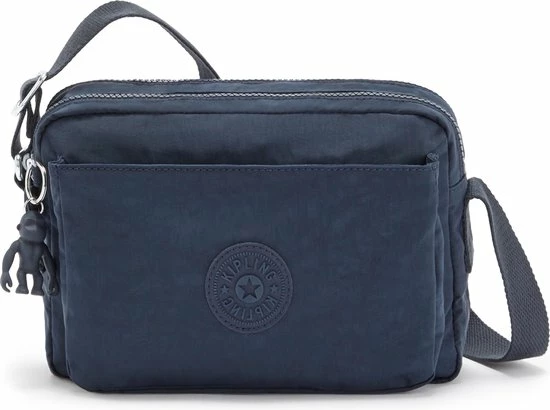 Goedkoop ⭐ Kipling Medium Schoudertas / Crossbody Tas Dames - Abanu M - Blauw ✔️ 3 Goedkoop ⭐ Kipling Medium Schoudertas / Crossbody Tas Dames - Abanu M - Blauw ✔️