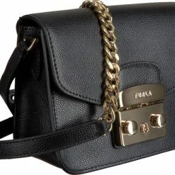 Beste Verkoop 😉 Furla Dames Schoudertassen Metropolis Mini Crossbody - Zwart 🧨 -Tassen-Dames Winkel 550x411
