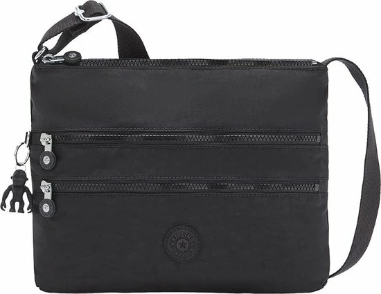 Promo ⭐ Kipling Alvar Dames Crossbodytas - Black Noir ✔️ 12 Promo ⭐ Kipling Alvar Dames Crossbodytas - Black Noir ✔️ - Afbeelding 10