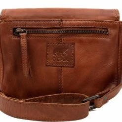 Begroting ✨ Bear Design Lederen Schoudertasje Giulia Cognac - CL 41354 😍 -Tassen-Dames Winkel 550x427 1