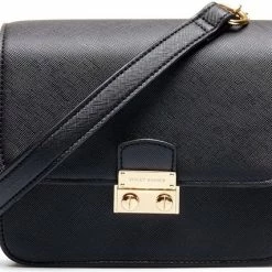 Gloednieuw ⌛ Violet Hamden Evening Star Dames Crossbody Tas Kunststof - Zwart 🌟