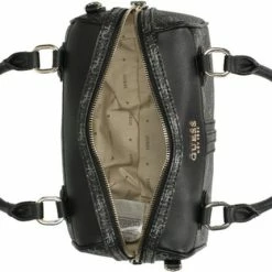 Beste recensies van 🎉 Guess Medium Schoudertas / Crossbody Tas Dames - Leer - Noelle - All-over Logoprint - Zwart 🧨 -Tassen-Dames Winkel 550x429 1