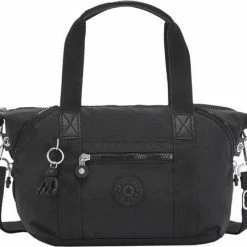 Goedkoop 🔔 Kipling Grote Schoudertas / Crossbody Tas Dames - Polyamide - Art Mini - Zwart ⭐