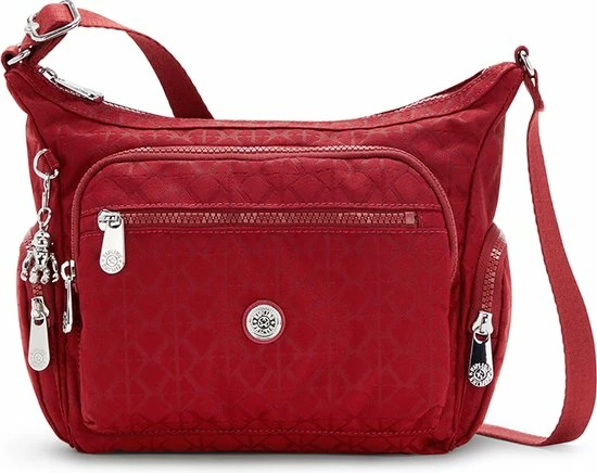 Promo β Kipling Gabbie S Schoudertas Signature Red π 3 Promo β Kipling Gabbie S Schoudertas Signature Red π