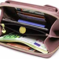 Top 10 🔔 Fashion Favorite Smartphone Tasje - Oudroze | Telefoon / Crossbody Tas | Kunstleer | 18,5 X 11,5 X 4,5 Cm 🧨 -Tassen-Dames Winkel 550x440 10