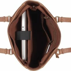 Groothandel 🎁 Burkely By Bol.Com Dames Jans Shopper 13.3'' - Cognac 🥰 -Tassen-Dames Winkel 550x440 5