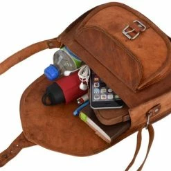 Goedkoop 🎁 GUSTI 'Evelyn' Handtas | 100% Geitenleer | Bruin | Dames | De Tas Voor Het Dagelijks Leven En Uw Feestleven 😉 -Tassen-Dames Winkel 550x446 3