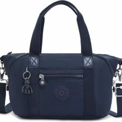 Groothandel ⌛ Kipling Grote Schoudertas / Crossbody Tas Dames - Polyamide - Art Mini - Blauw ❤️