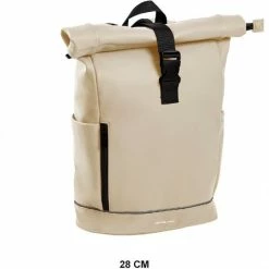 Goedkoop 🥰 Daniel Ray Highlands Rolltop Laptop Rugzak Waterproof - 15,6 Inch - Off White 🌟 -Tassen-Dames Winkel 550x450 2