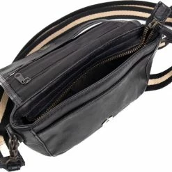 Begroting 🧨 Bear Design Giulia Leren Schoudertas / Kleptas - Zwart 🌟 -Tassen-Dames Winkel 550x450 4