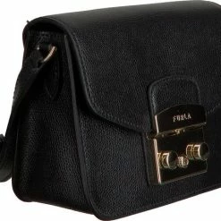 Beste Verkoop 😉 Furla Dames Schoudertassen Metropolis Mini Crossbody - Zwart 🧨 -Tassen-Dames Winkel 550x455 1