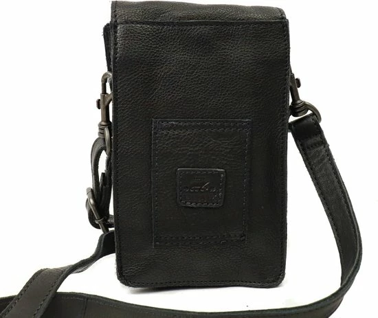 Goedkoopste ⌛ Bear Design Robbie Leren Crossbodytas / Schoudertas - Zwart ❤️ 15 Goedkoopste ⌛ Bear Design Robbie Leren Crossbodytas / Schoudertas - Zwart ❤️ - Afbeelding 13