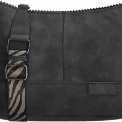 Promo ๐ Zebra Trends Schoudertas Merel Zwart ๐