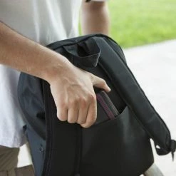 Korting 😀 Ticaba Taylor - Rugzak Voor School/Werk/Reizen - Rugtas Voor Dames/Heren En Jongens/Meisjes - 🎒 Backpack – Zwart 🤩 -Tassen-Dames Winkel 550x481 4