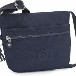 Nieuw 💯 Kipling Medium Schoudertas / Crossbody Tas Dames - Polyamide - Arto - Blauw 🎉 -Tassen-Dames Winkel 550x481 5
