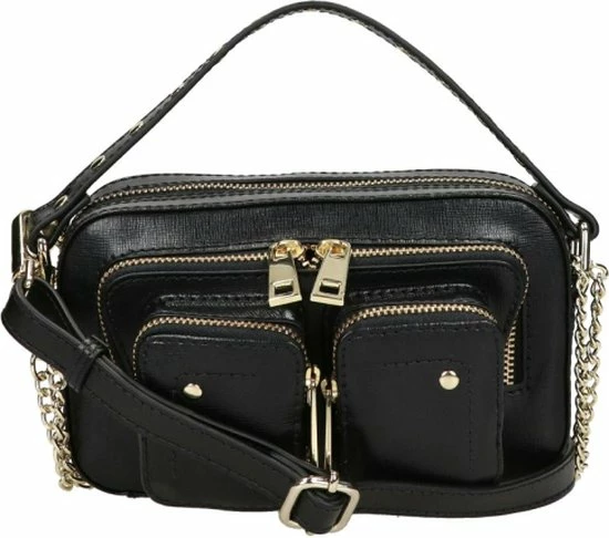 Gloednieuw π₯ Nunoo Kleine Schoudertas / Crossbody Tas Dames - Leer - Helena - Zwart β 3 Gloednieuw π₯ Nunoo Kleine Schoudertas / Crossbody Tas Dames - Leer - Helena - Zwart β
