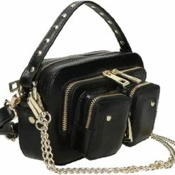 Gloednieuw π₯ Nunoo Kleine Schoudertas / Crossbody Tas Dames - Leer - Helena - Zwart β 15 Gloednieuw π₯ Nunoo Kleine Schoudertas / Crossbody Tas Dames - Leer - Helena - Zwart β -Tassen-Dames Winkel 550x487 5
