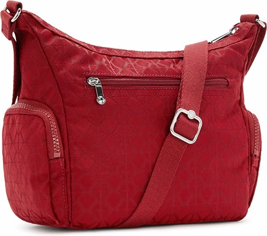 Promo β Kipling Gabbie S Schoudertas Signature Red π 4 Promo β Kipling Gabbie S Schoudertas Signature Red π - Afbeelding 2