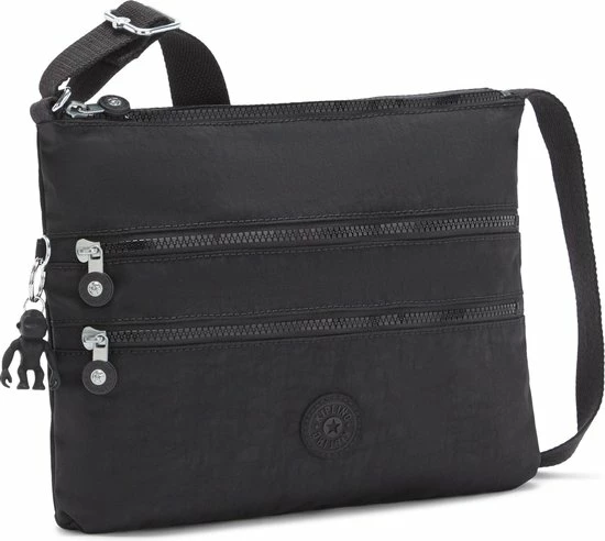 Promo ⭐ Kipling Alvar Dames Crossbodytas - Black Noir ✔️ 9 Promo ⭐ Kipling Alvar Dames Crossbodytas - Black Noir ✔️ - Afbeelding 7