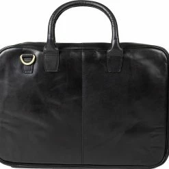 Flash-uitverkoop 🎉 Negotia Leather NEGOTIA Delta - Leren Laptoptas Heren En Dames 15,6 Inch - Aktetas - Werktas - Messenger Bag - 100% Luxe Top-Grain Leer - Zwart ✨ -Tassen-Dames Winkel 550x494 1