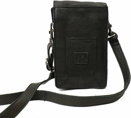 Goedkoopste ⌛ Bear Design Robbie Leren Crossbodytas / Schoudertas - Zwart ❤️ 6 Goedkoopste ⌛ Bear Design Robbie Leren Crossbodytas / Schoudertas - Zwart ❤️ - Afbeelding 4