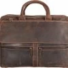Uitgang 😀 Arrigo Bruine Laptoptas Leer – 17 Inch – Heren Laptoptas Donkerbruin – Dames Laptoptas Donkerbruin 🎁 -Tassen-Dames Winkel 550x497 6