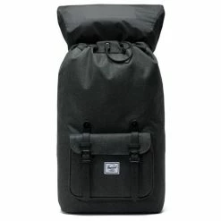 Goedkoopste 🎉 Herschel Little America - Black Crosshatch/Black / Ruime Rugzak Met 25L Opbergvolume - 15" Fleece-gevoerd Laptopvak - Magnetische Sluiting / Met Levenslange Fabrieksgarantie / Limited Lifetime Warranty / Zwart 🛒 -Tassen-Dames Winkel 550x501 4