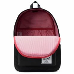 Nieuw ❤️ Herschel Classic X-Large - Black / Ruime Rugzak Met 30L Opbergvolume - 15" Laptopvak - Twee Zijvakken Voor Drinkfles / Met Levenslange Fabrieksgarantie / Limited Lifetime Warranty / Zwart ✨ -Tassen-Dames Winkel 550x501 9