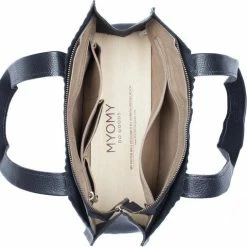 Beste Verkoop 🧨 MYOMY My Paper Bag Dames Handtas - Zwart 😉 -Tassen-Dames Winkel 550x508 5