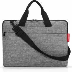 Flash-uitverkoop 😍 Reisenthel Netbookbag Laptoptas Netbook Tas - 5L - Twist Silver Grijs 🔔