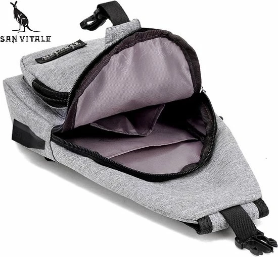 Beste recensies van ๐ San Vitale® - Slingbag - Sbag - Schoudertas - Rugzak - Crossbody Bag - Blauw ๐ 5 Beste recensies van ๐ San Vitale® - Slingbag - Sbag - Schoudertas - Rugzak - Crossbody Bag - Blauw ๐ - Afbeelding 3