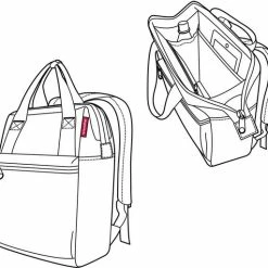 Flash-uitverkoop 😉 Reisenthel Allrounder R Schouder/ Rugtas - Maat R - 12L - Zwart 🥰 -Tassen-Dames Winkel 550x512