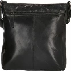 Korting ⌛ Old West Leren Schoudertas Zwart 🎉 -Tassen-Dames Winkel 550x514 2