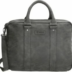 Beste deal 😀 Enrico Benetti Madrid 54539 Business Schoudertas Met 15" Laptop Vak - Zwart 👍