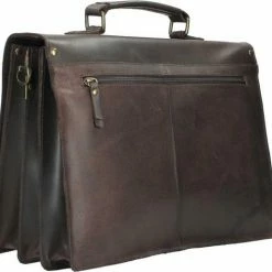 Beste recensies van 🌟 Burkely Vintage Dean Briefcase 3-Comp - Aktetas - Bruin 👏 -Tassen-Dames Winkel 550x516 2