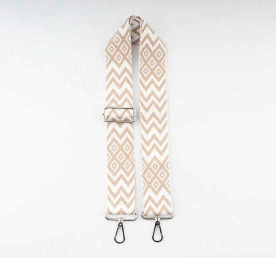 Groothandel π Accessories Junkie Amsterdam Viki Bagstrap- Schouderband- Tassenriem- Verstelbaar- Tassenhengsel- Cadeau- Nieuwste Trends- Trendy- Zilver - Polyester- Streep- 5cm- Zand- Offwhite-Camel π 3 Groothandel π Accessories Junkie Amsterdam Viki Bagstrap- Schouderband- Tassenriem- Verstelbaar- Tassenhengsel- Cadeau- Nieuwste Trends- Trendy- Zilver - Polyester- Streep- 5cm- Zand- Offwhite-Camel π