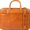 Kopen 😍 Negotia Leather NEGOTIA Delta - Leren Laptoptas Heren En Dames 15,6 Inch - Aktetas - Werktas - Messenger Bag - 100% Luxe Top-Grain Leer - Bruin 🎉 -Tassen-Dames Winkel 550x516 6